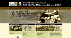Desktop Screenshot of kravmaga-system.pl