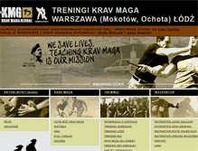 Tablet Screenshot of kravmaga-system.pl